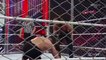 John Cena VS Rollins -steel cage- brock lesnar attack cena Raw 16/12/2014