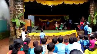 Thombattu school children dance barasore Mega megh