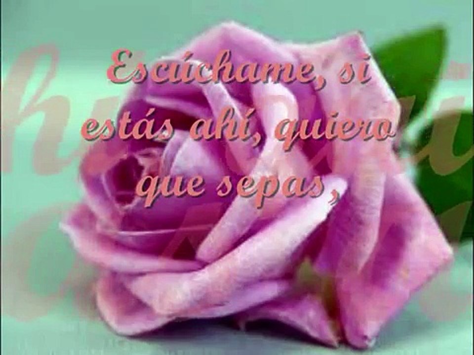 Escuchame Si Estas Ahi..Manuel Carrasco..(& Ahora) **LETRA**