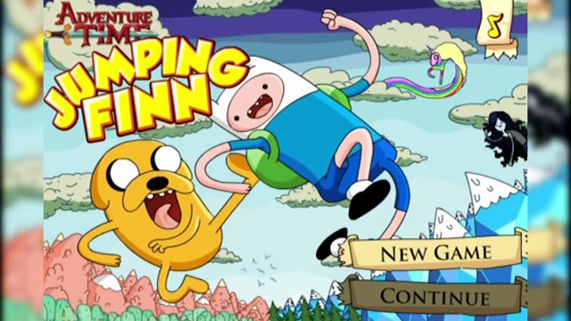 Cartoon Network Games Adventure Time Jumping Finn | cartoon network games