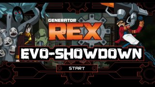 Cartoon Network Games  Generator Rex   Evo Showdown | cartoon network games