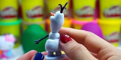 hello kitty play doh frozen olaf surprise eggs mickey mouse egg surprise princess sofia toy [Full Ep