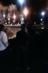 Oakland destroying and shooting woman's car after illegal "sideshow"