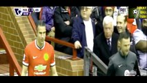 Radamel Falcao Fail Waves Goodbye Manchester United 2015 During Substitution