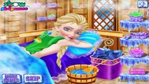Disney Frozen Game - Frozen Elsa Makeover Spa Baby Videos Games For Kids