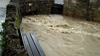 Gloucestershire floods summer 2007--Nailsworth