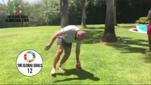 Alan Shearer Takes The Dizzy Goals Challenge