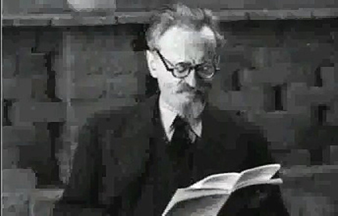 Leon Trotsky Speech in Mexico about the Moscow tri