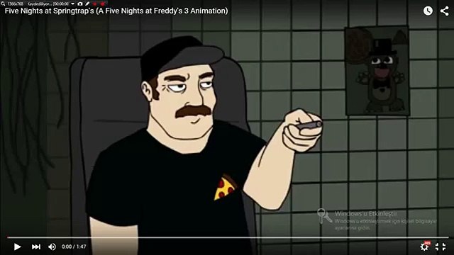 Minecraft komik animasyon - Türkçe - FNAF 3