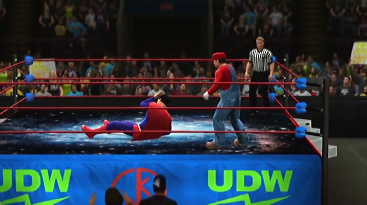 Superman vs. Mario