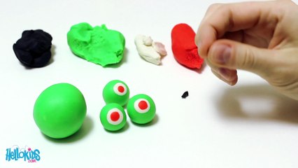 Extraterrestre en pâte à modeler