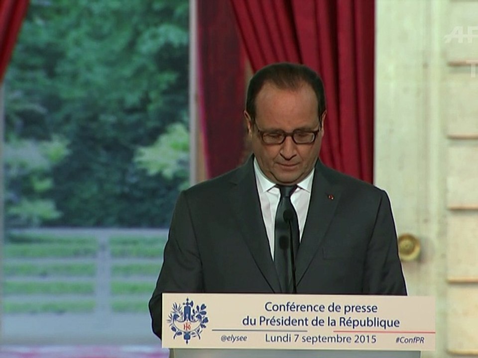 Conférence de presse de Hollande: des annonces "sans souffle", estime la presse