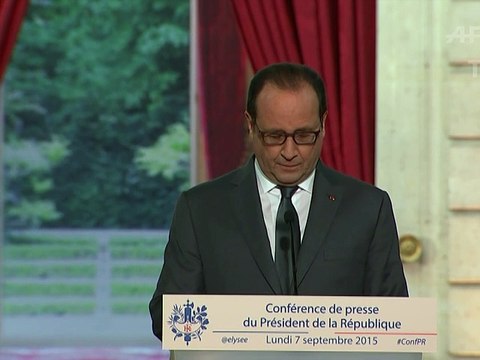 Conférence de presse de Hollande: des annonces sans souffle , estime la presse