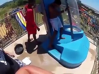 SKYRON ROCKET, GREAT WATER SLIDE!! POV