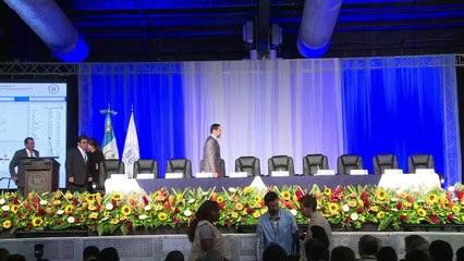 ممثل يتصدر نتائج الدورة الاولى للانتخابات الرئاسية في غواتيمالا