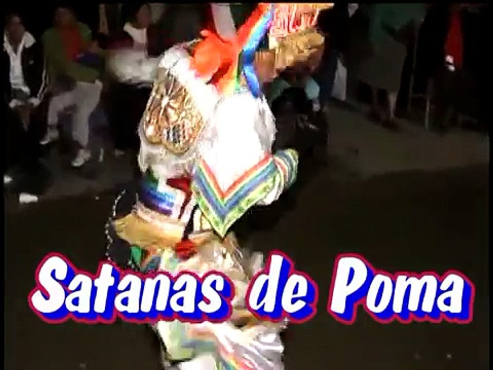 DANZANTES DE TIJERAS TERRIBLE VS SATANAS DE POMA  AYACUCHO PERU PARTE # 1
