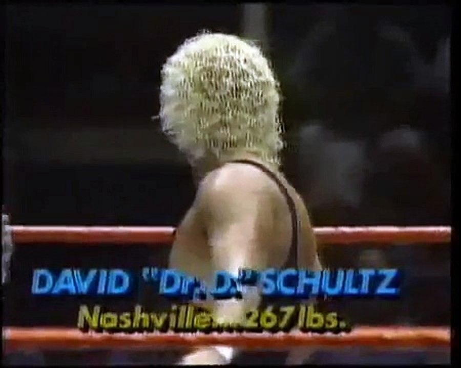 Andre the Giant vs David Shultz