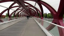 Travel Alberta -Peace Bridge-City of Calgary-Prince's Island Park-Canon SX40HS 1080P