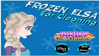 Elsa Ear Cleaning Kids Funny Games | Elsa Halloween Emergency Games | New Games 2015