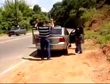 Câmera de video em viaturas policiais