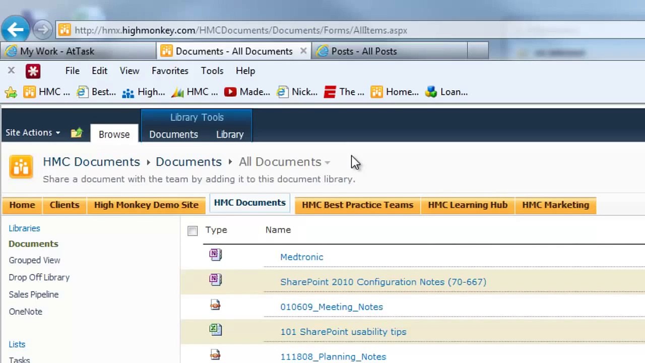 101 SharePoint Usability Tips - # 94 Default Views Menu