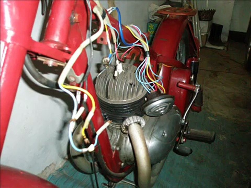 Jawa 250 Pérák a jeho renovace