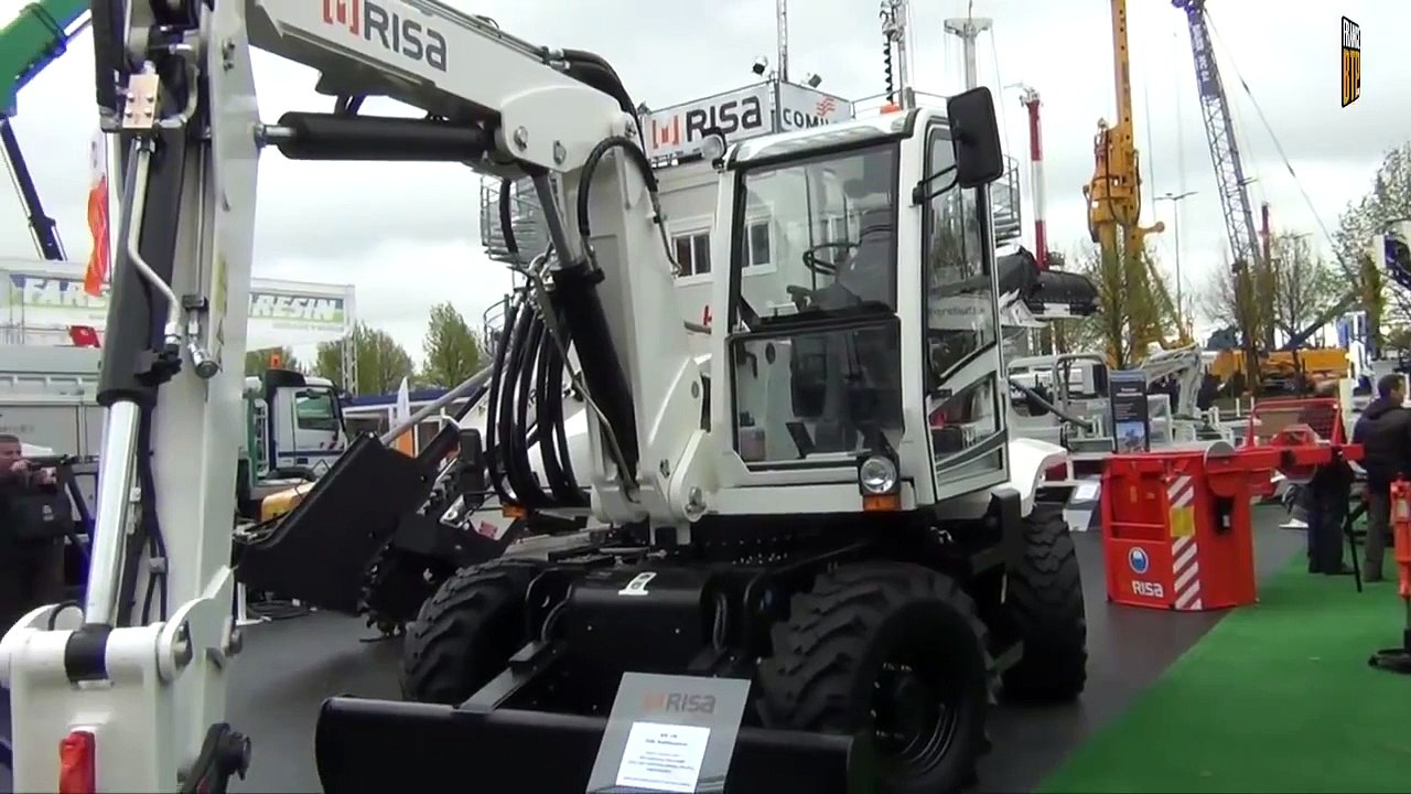 Risa dévoile sa nouvelle pelle urbaine Risa RSX 120 sur Intermat