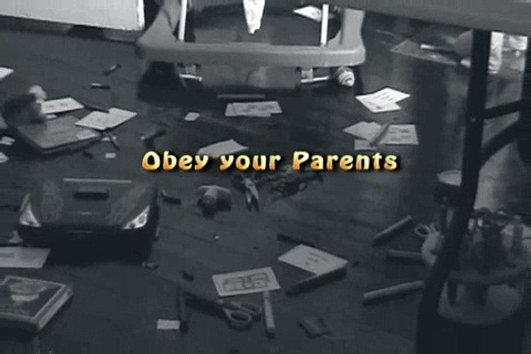 Children Obey your Parents, angry little girl, Christian