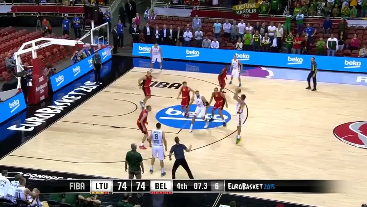 Eurobasket 2015 : le panier au buzzer de Matt Lojeski