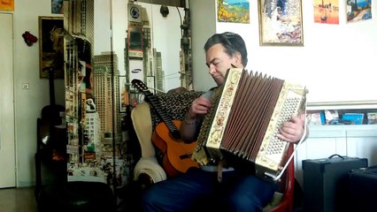 Cesar et son accordeon SUITE BALLADE BORD DU DANUBE improv