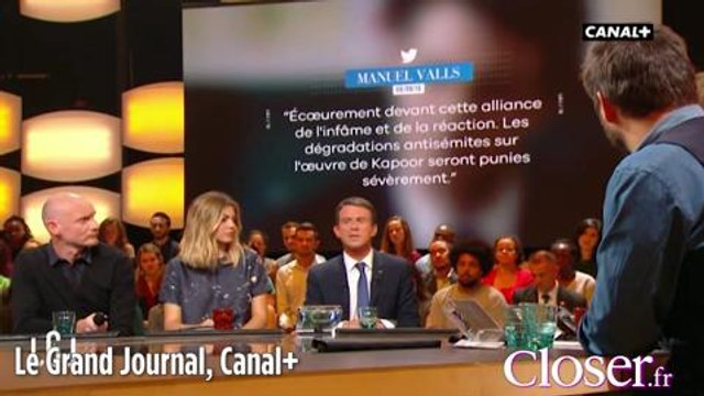 GDJ : Manuel Valls condamne les tags antisémites sur le vagin de la reine à Versailles