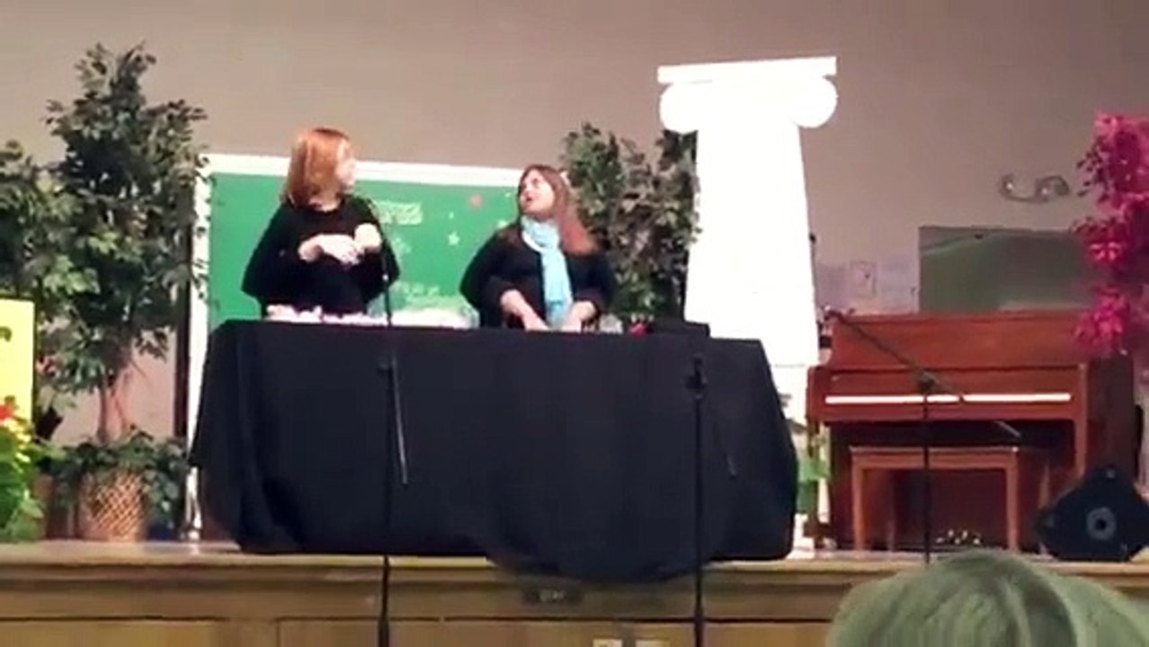 Helping Hands skit at the talent show