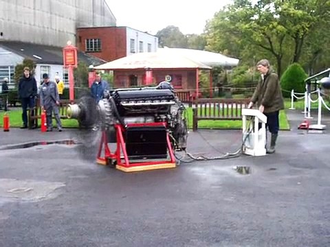 Rolls Royce Merlin Engine Ground Run
