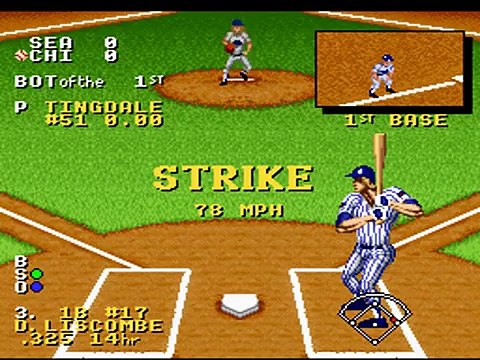 SNES - Ken Griffey Jr. Presents Major League Baseball - World Series Game 1 (Part 1/3)