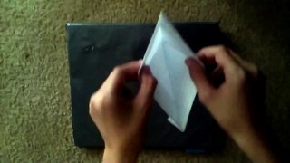 How to make a paper airplane