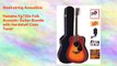 Yamaha Fg730s Folk Acoustic Guitar Bundle with Hardshell Case Tuner