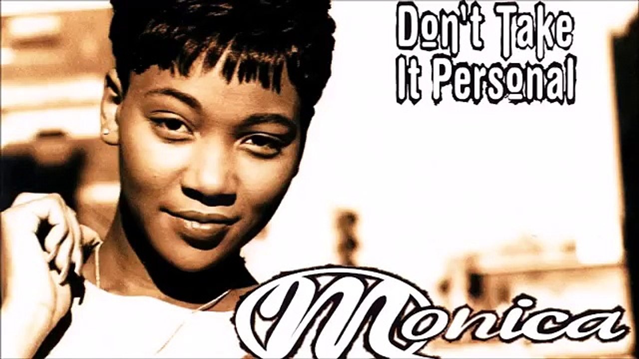 Monica - Don't Take It Personal (Acapella)