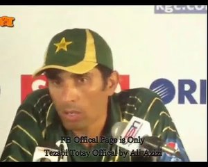 Misbah-ul-Haq Monh Kala Tezabi Totay