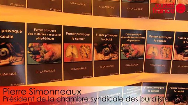 Les buralistes manifestent à Rennes contre le projet de paquet de cigarettes neutre