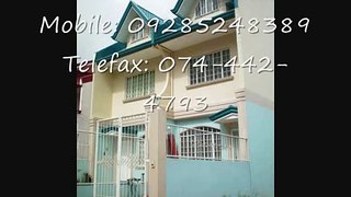 BAGUIO HOUSE & LOT FOR SALE--P3.5M, NEAR DOWNTOWN BAGUIO, 2 STOREYS DUPLEX HOUSE