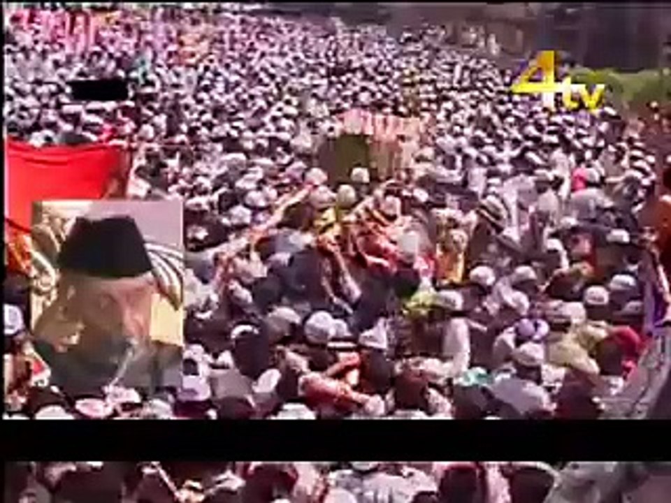 Sultan Salahuddin Owaisi Funeral Procession