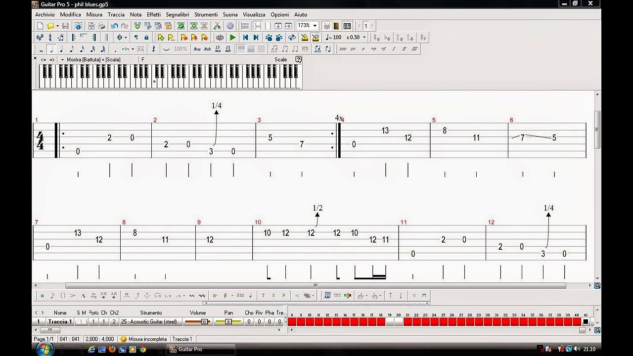PHIL X DRILLS - No woman of mine (acoustic version) full tab
