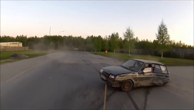 Faire du drift en se faisant tracter