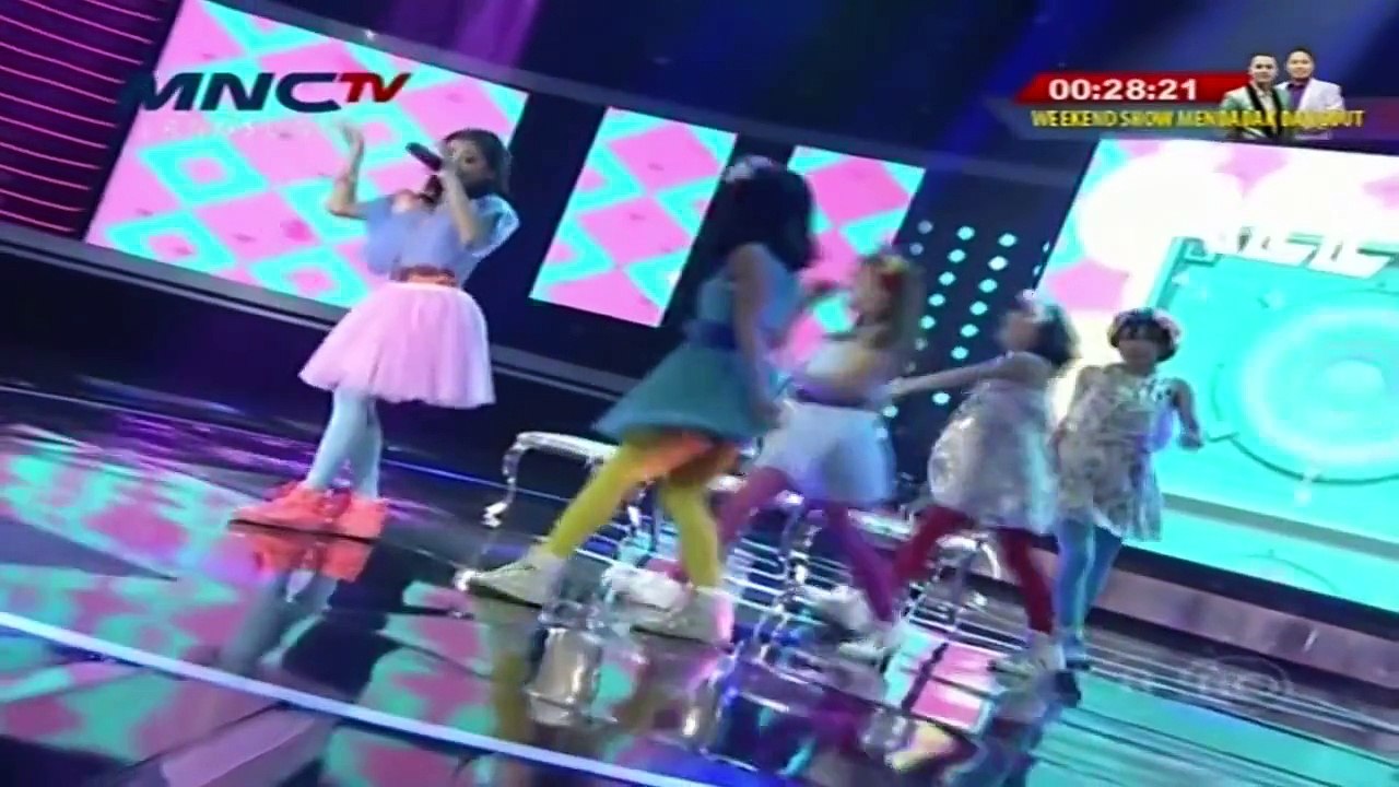 BAILA - ALL ABOUT THAT BASS (Meghan Trainor) - Spektakuler Show 9 - Indonesian Idol Junior