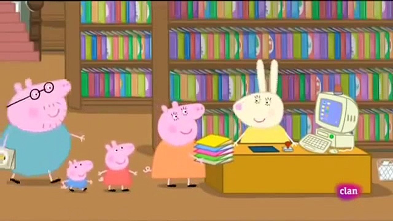 Temporada 3x04 Peppa Pig La Biblioteca Español