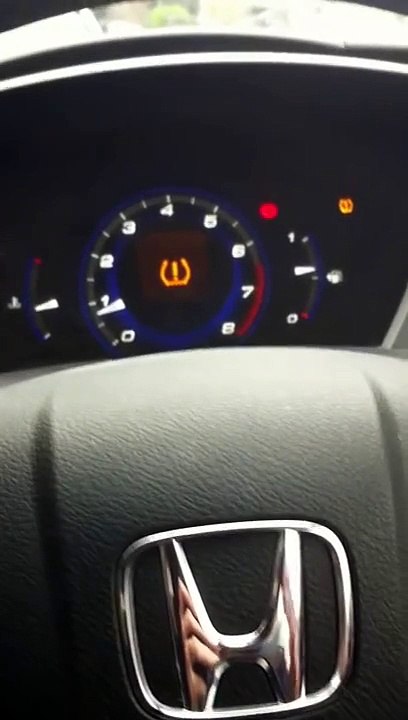 How to reset Tyre Pressure Light in Honda Civic 2006-2011 - HONDA TPMS LIGHT RESET