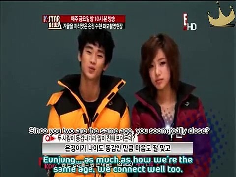 [Diadem Subs] 110923 K-Star News 'Spris' Interview - Eunjung Cut