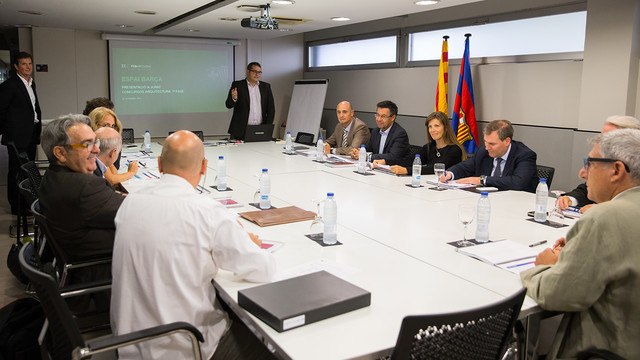 El jurado elige a los finalistas de los concursos arquitectónicos del Espai Barça