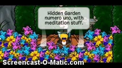 Club Penguin Igloo Design 6 Hidden Garden Igloo