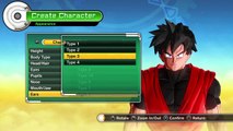 Dragon Ball Xenoverse - Male Saiyan Character Creation